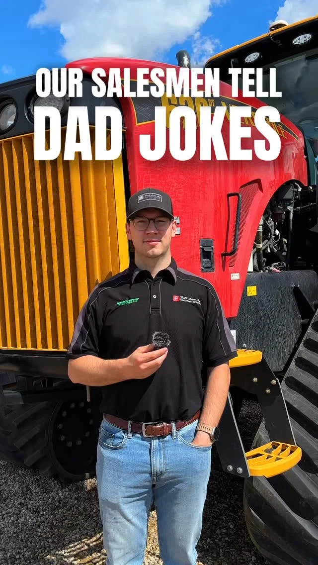 While we’re waiting for more of that Saskatchewan summer sun to reach us, we want to keep spirits sunny and hopefully give you a little chuckle with some good old fashioned dad jokes! 🤣☀️

Have a favourite dad joke? Drop it in the comments below! 👇

#fulllineag #saskag #agriculture #equipmentdealer #saskfarmequipment #saskfarming #saskequipmentdealer #yourfarmequipmentsuperstore #dadjokes #funny #fyp #discover