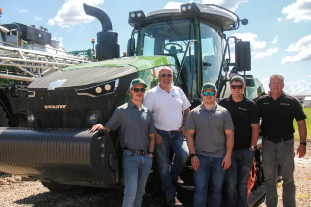 All smiles from our Saskatoon sales crew for our Fendt 1167 Ride and Drive: Day 2 😁

We're heading into Day 2, and we'll be running demos from 10:00 to 3:00 in both Saskatoon AND Swift Current! Make sure to stop on by- we have Ag in Motion passes, door prizes, and refreshments all up for grabs!

Don't miss out! 👀

#fulllineag #fendt #fendt1167variomt #saskag #saskatchewan #saskatoon #swiftcurrent #aginmotionpass #DoorPrizes #rideanddrive #discoverag #fendttractors🚜❤️