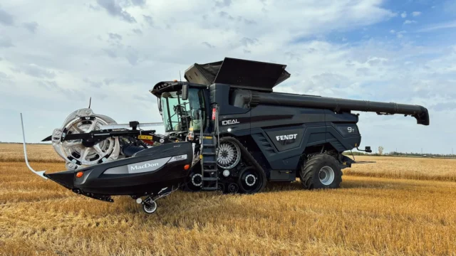 Sleek, powerful, and ready to COMBINE business with 🍑-kicking (see what we did there?) 

Our new Fendt Ideal C9T is out for demos and we’re not saying it’s a show-off… but it might just leave a few jaws in the stubble…😉🌾

#fulllineag #fendtideal #fendt #idealcombine #trackcombine #harvest #harvestbeast #harvestmode #harvest2025 #ag #agrar #saskag #saskagriculture #agequipment #localbusinesses