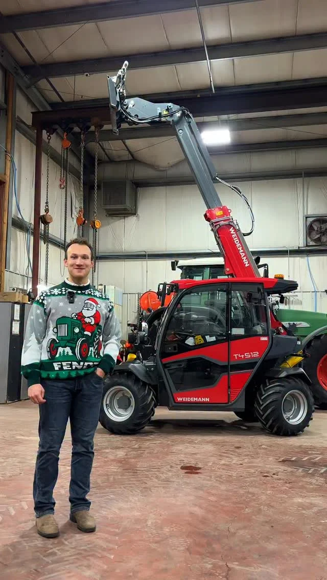 Day 3 of our 12 Days of Christmas! 🎄

We’ve got the Weidemann T4512 Telehandler, your ultimate partner in:

✅ Bale Stacking
✅ Pallet Stacking
✅ Corral Clearing
✅ Snow Clearing

One machine. More reach. More lift. Ready to upgrade your operation? ❄️🚜

#fulllineag #12DaysofChristmas #saskag #saskatchewan #agriculture #Weidemann #telehandler #agriculture #saskfarming #skidsteerreplacement #agequipment #farmequipmentdealership