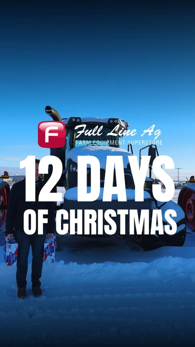 🎄Day 6 of our 12 Days of Christmas 🎄

We’re celebrating our halfway point of our 12 days of Christmas with the BIGGEST discount you’ll find out of our 12 Days! 

✅$228,000 IN DISCOUNTS ON A FENDT 1167 VARIO MT!

What will you do with the $228,000 you save?

#fulllineag #12daysofchristmas🎄 #farmequipmentdeals #fendttractors #sasklocalbusiness #grainfarming #agriculture #saskag #modernfarming #agequipment #agequipmentdealers