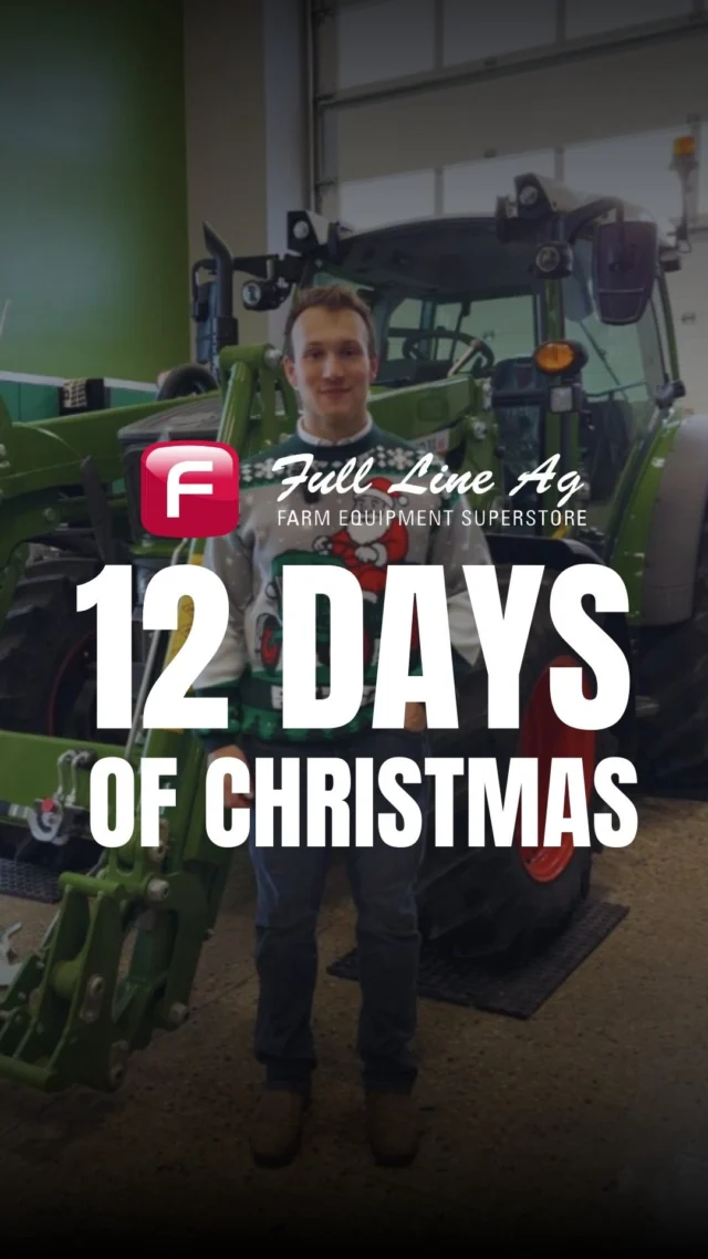 🎄 Day 4 of 12 Days of Christmas 🎄

Unwrap BIG savings this season! Get $22,000 OFF a Fendt 211 tractor loaded with all the goodies to help tackle anything this season throws at you!

✅124 Peak HP
✅Fendt CVT Transmission
✅Front axle suspension AND cab suspension! 

Don’t wait—we’ve only got one left and this deal is only here for the holidays! ❄️🎁

#fulllineag #12daysofchristmas🎄 #sask #saskag #saskatchewan #modernfarming #agriculture #agrar #fendt #fendttractor #sasklocalbusiness #agequipmentdealers #agequipment